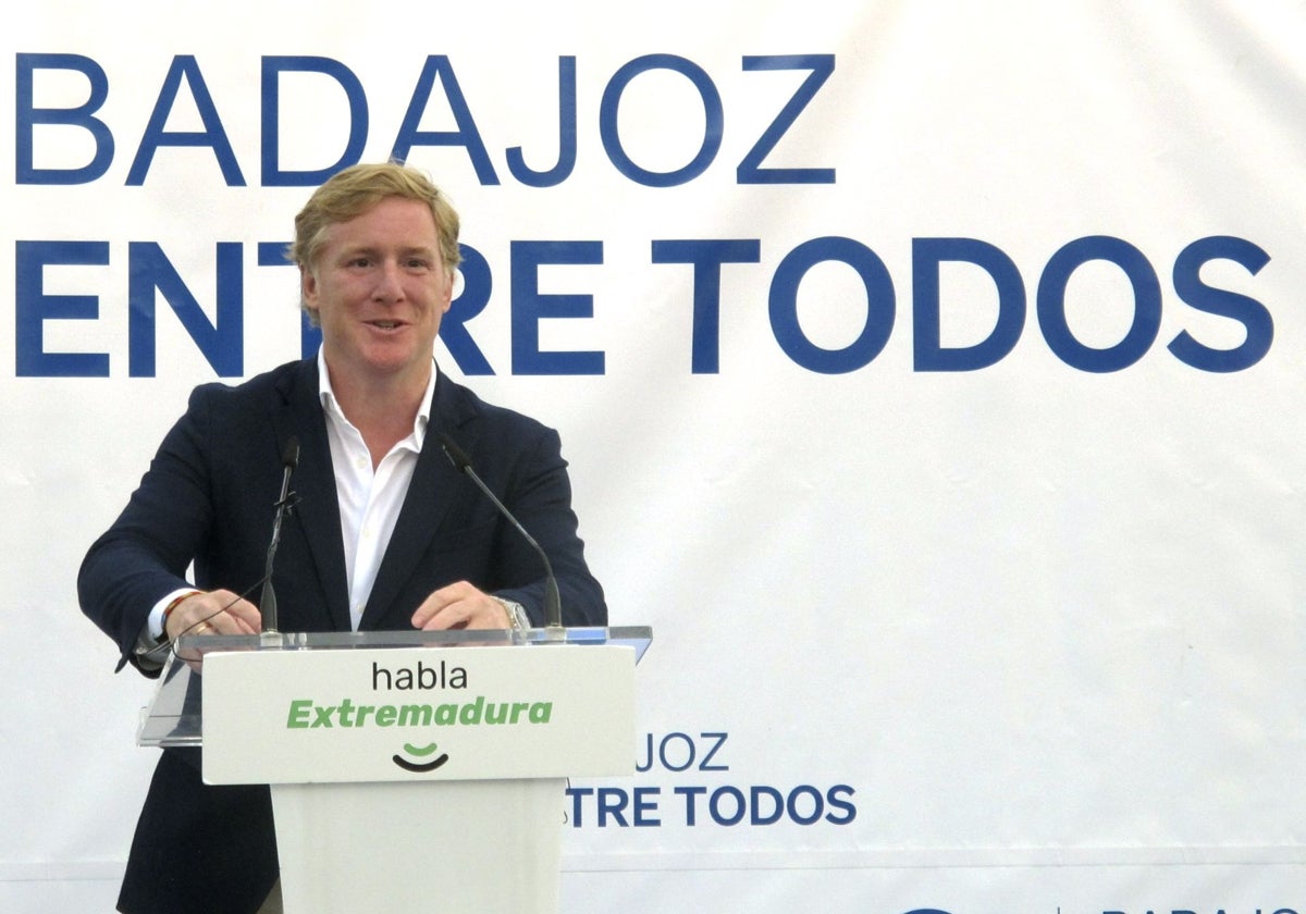 Ignacio Gragera, en la presentación de su campaña en 2023.
