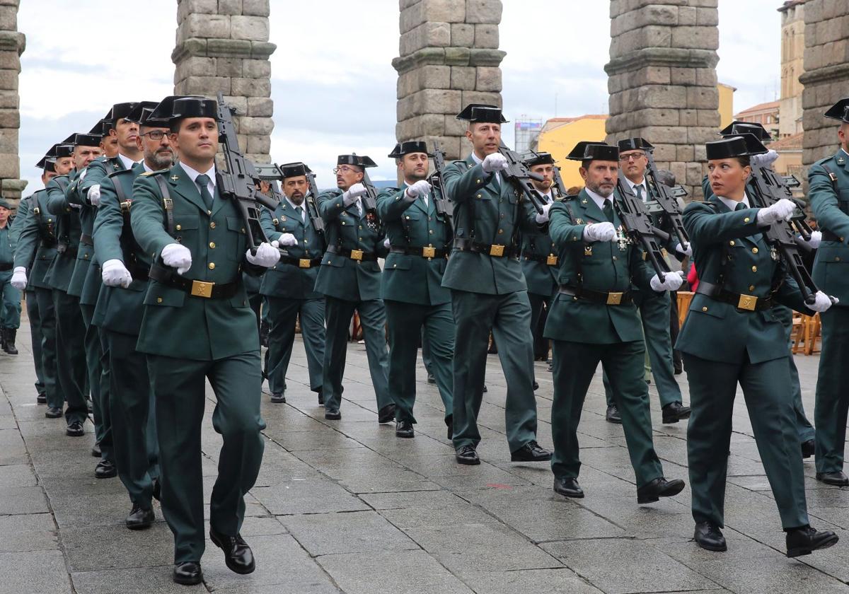 Fiesta nacional Guardia Civil Segovia
