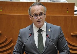 El consejero de Infraestructuras, Transporte y Vivienda de la Junta de Extremadura, Manuel Martín Castizo.