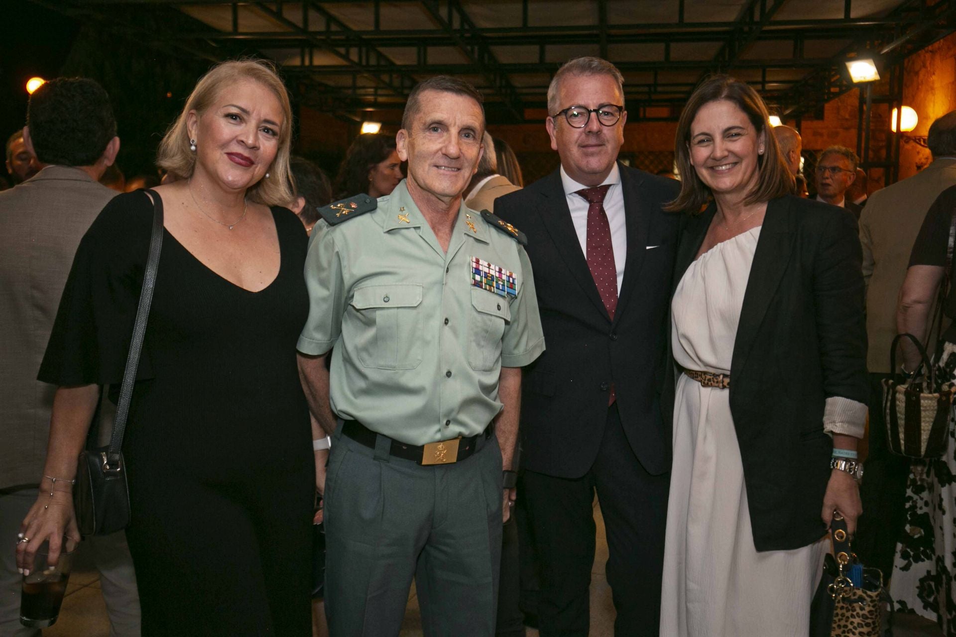 Laura Murillo, José Manuel Santiago, Vicente Lomo y Almudena Domíguez