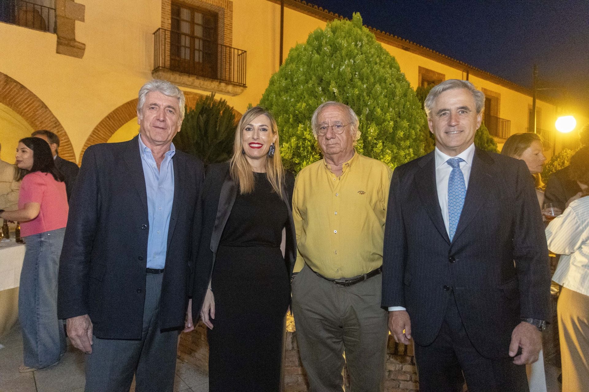 Francisco Rubio, María Guardiola, Agustín Pérez e Ignacio Higuero.