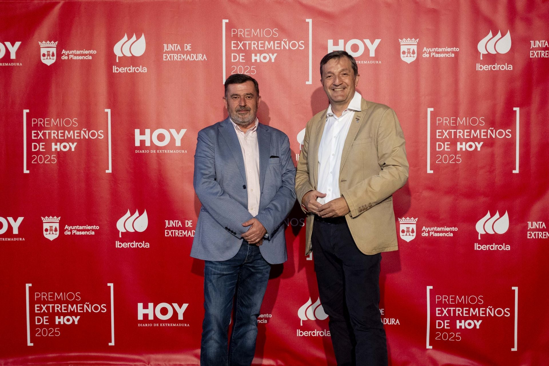 Andrés Rayo y Benito Román