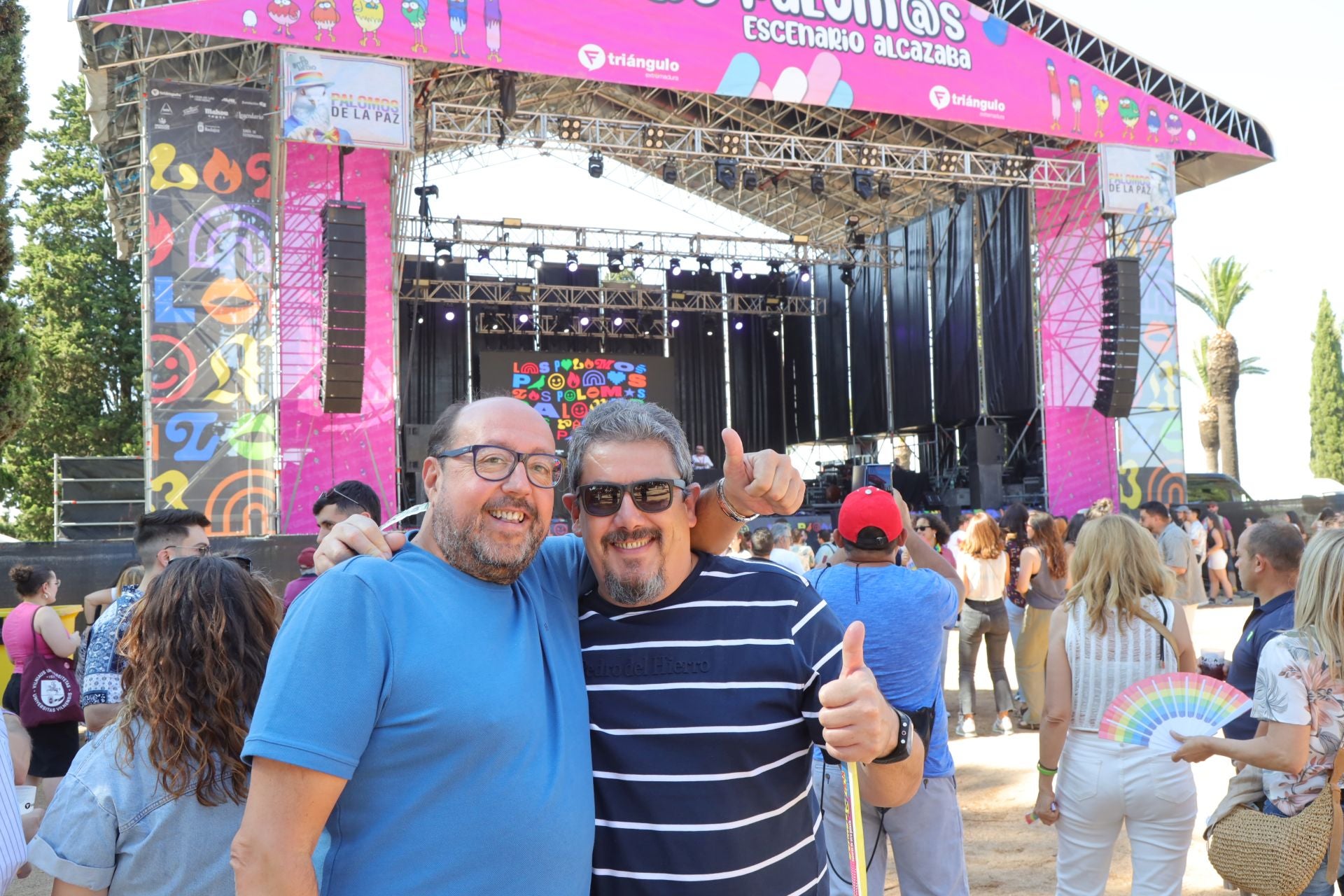 Las mejores imágenes de la fiesta de Los Palomos en Badajoz