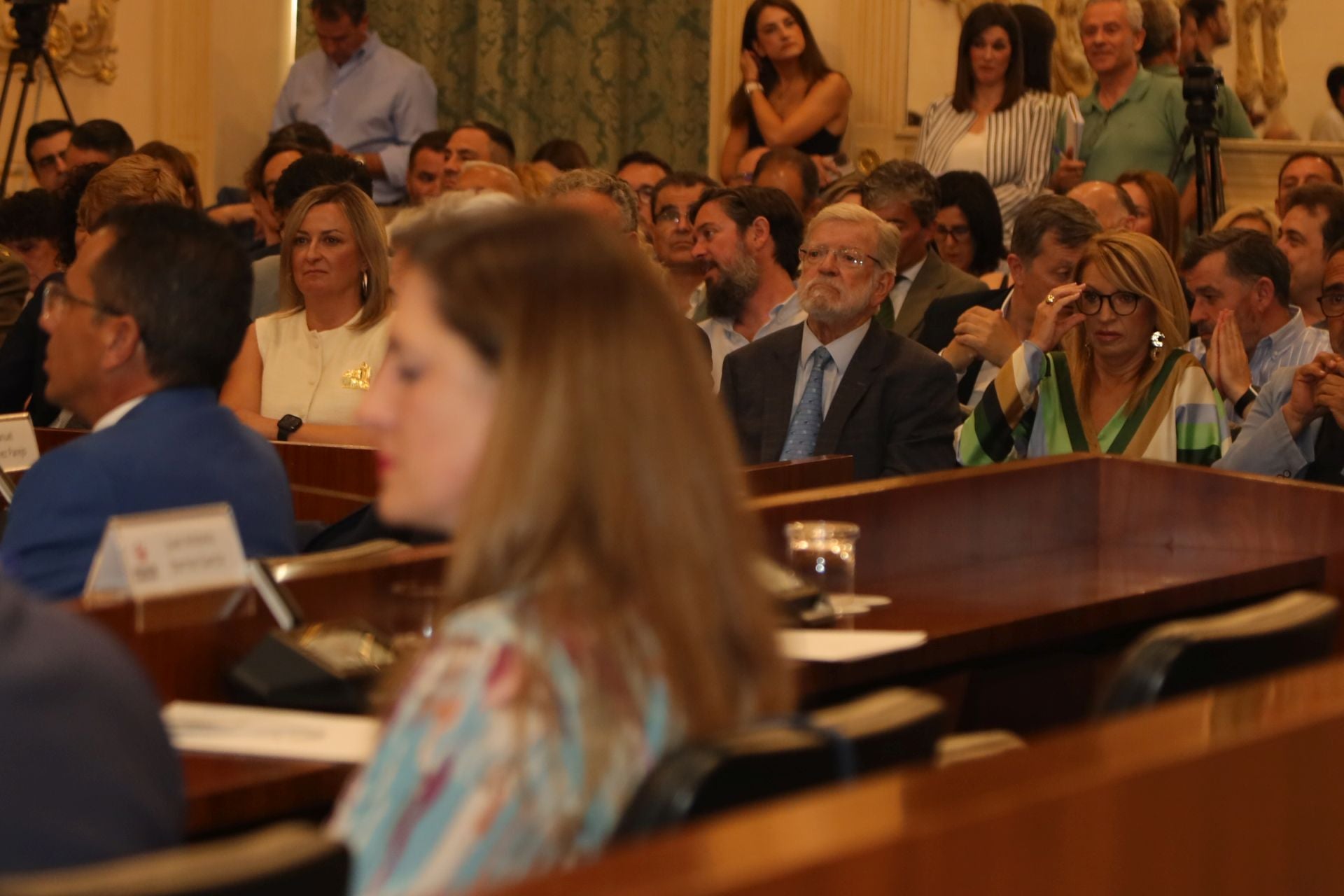 Toma de posesión de Raquel del Puerto como presidenta de la Diputación de Badajoz, en imágenes