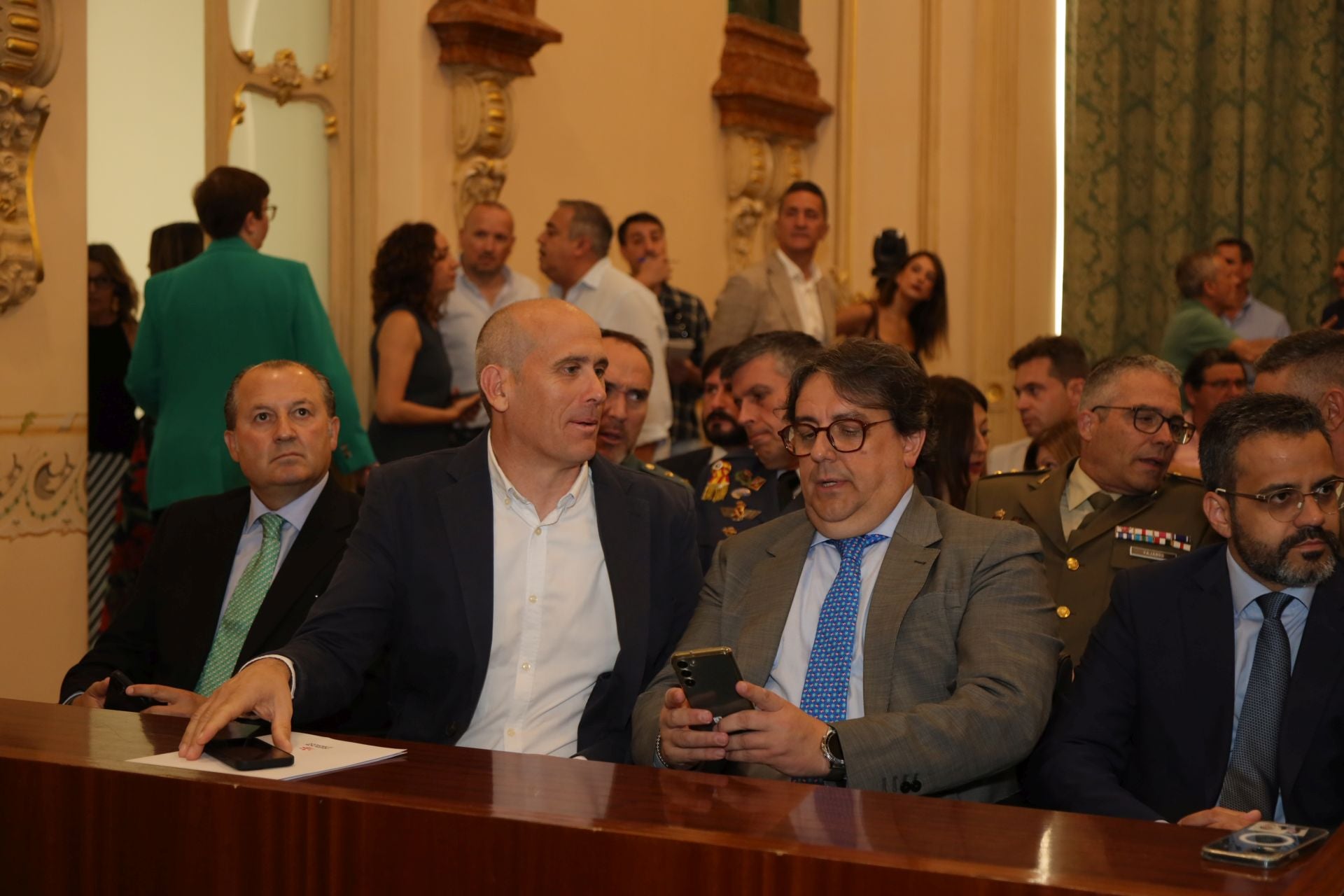 Toma de posesión de Raquel del Puerto como presidenta de la Diputación de Badajoz, en imágenes