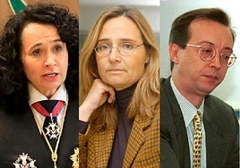 Tena, Eslava y González Floriano son los magistrados de la Sala de lo Civil y Penal del TSJEx.