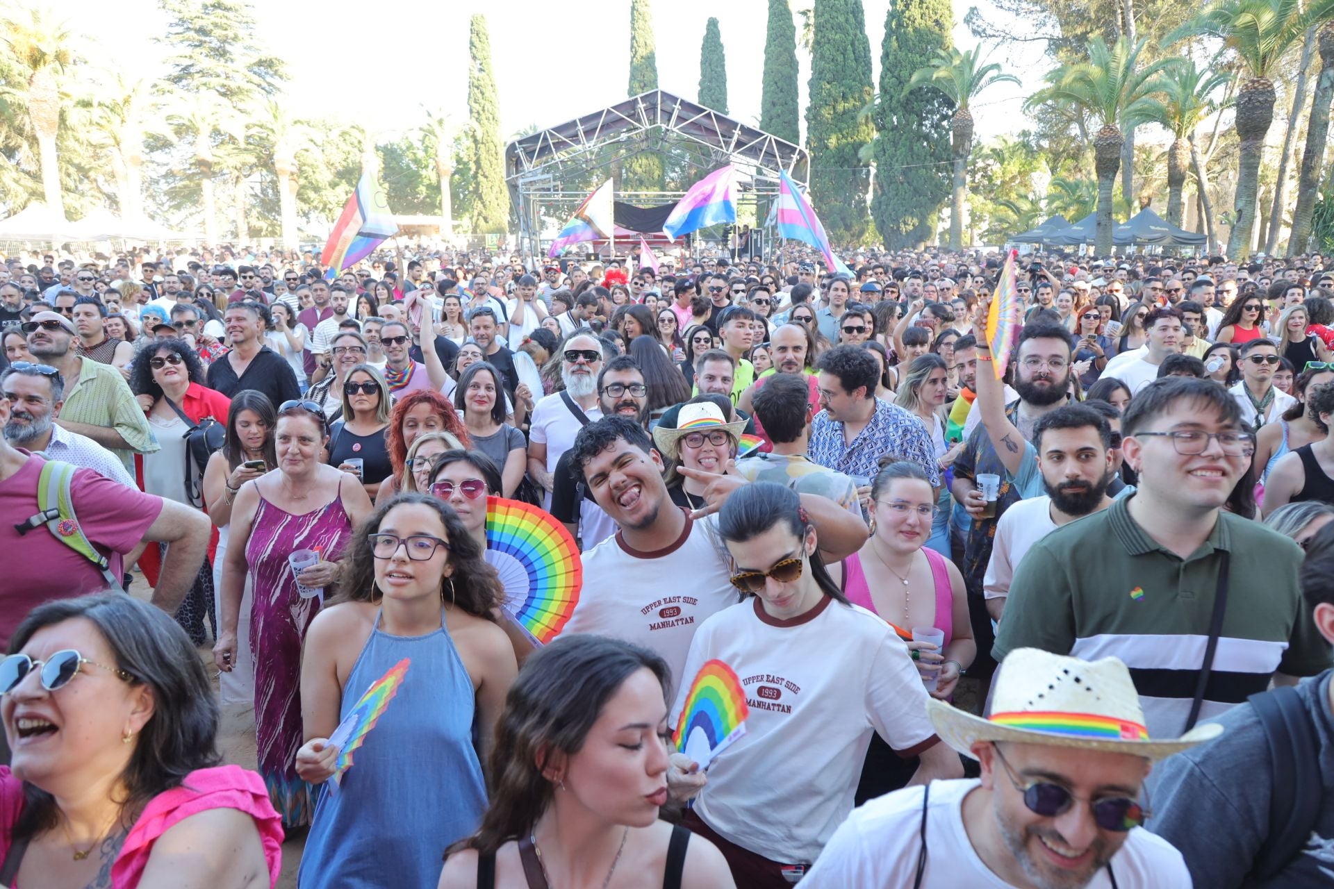 Las mejores imágenes de la fiesta de Los Palomos en Badajoz