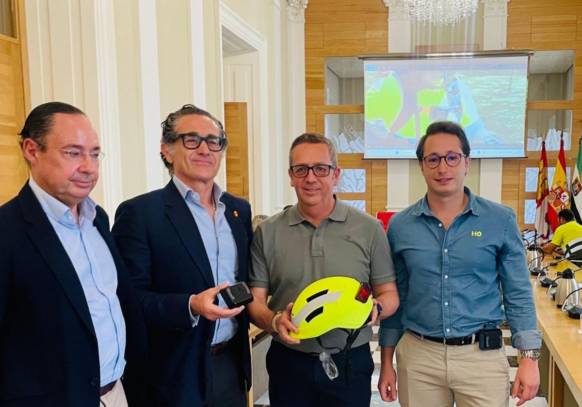 Presentación del dispositivo este lunes en el salón del plenos del ayuntamiento.