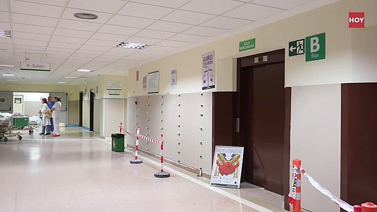 El SES inicia la remodelación del Hospital Universitario de Badajoz