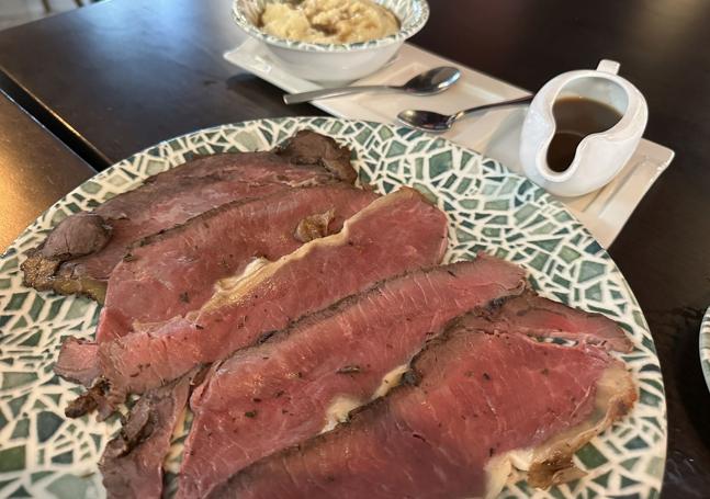 Roast beef.