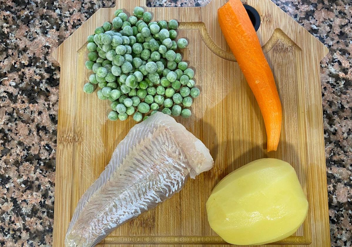 Imagen principal - Ingredientes y cocinado