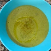 Puré de pescado y verduras
