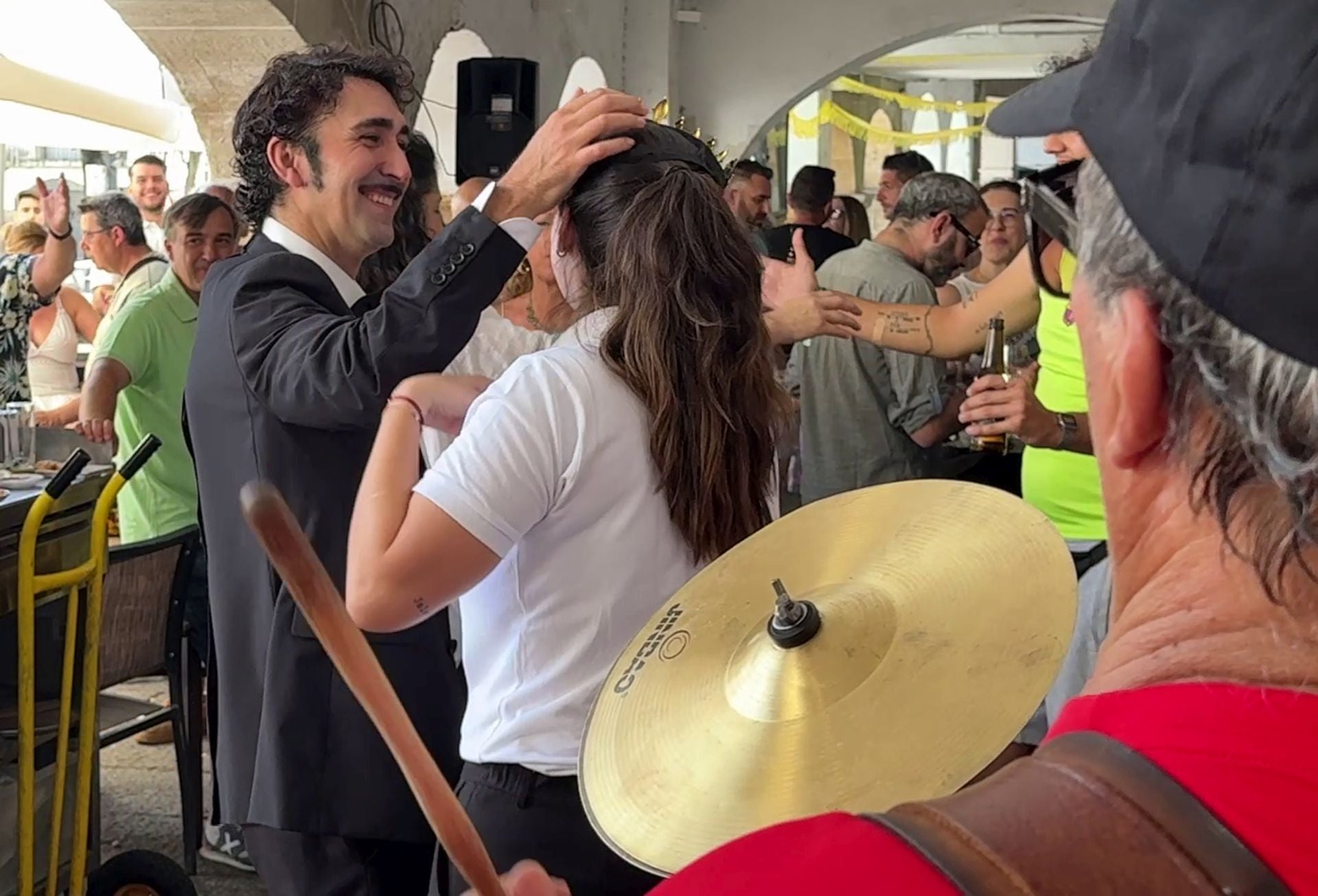 Jueves de cañas y charanga en las Ferias de Plasencia