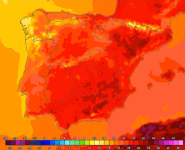 Extremadura tendrá temperaturas por encima de los 40 grados la próxima semana