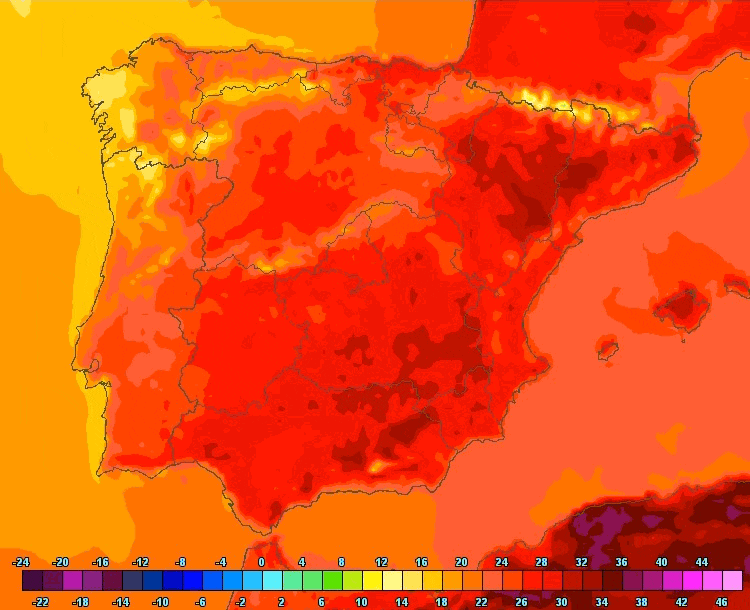 Extremadura tendrá temperaturas por encima de los 40 grados la próxima semana
