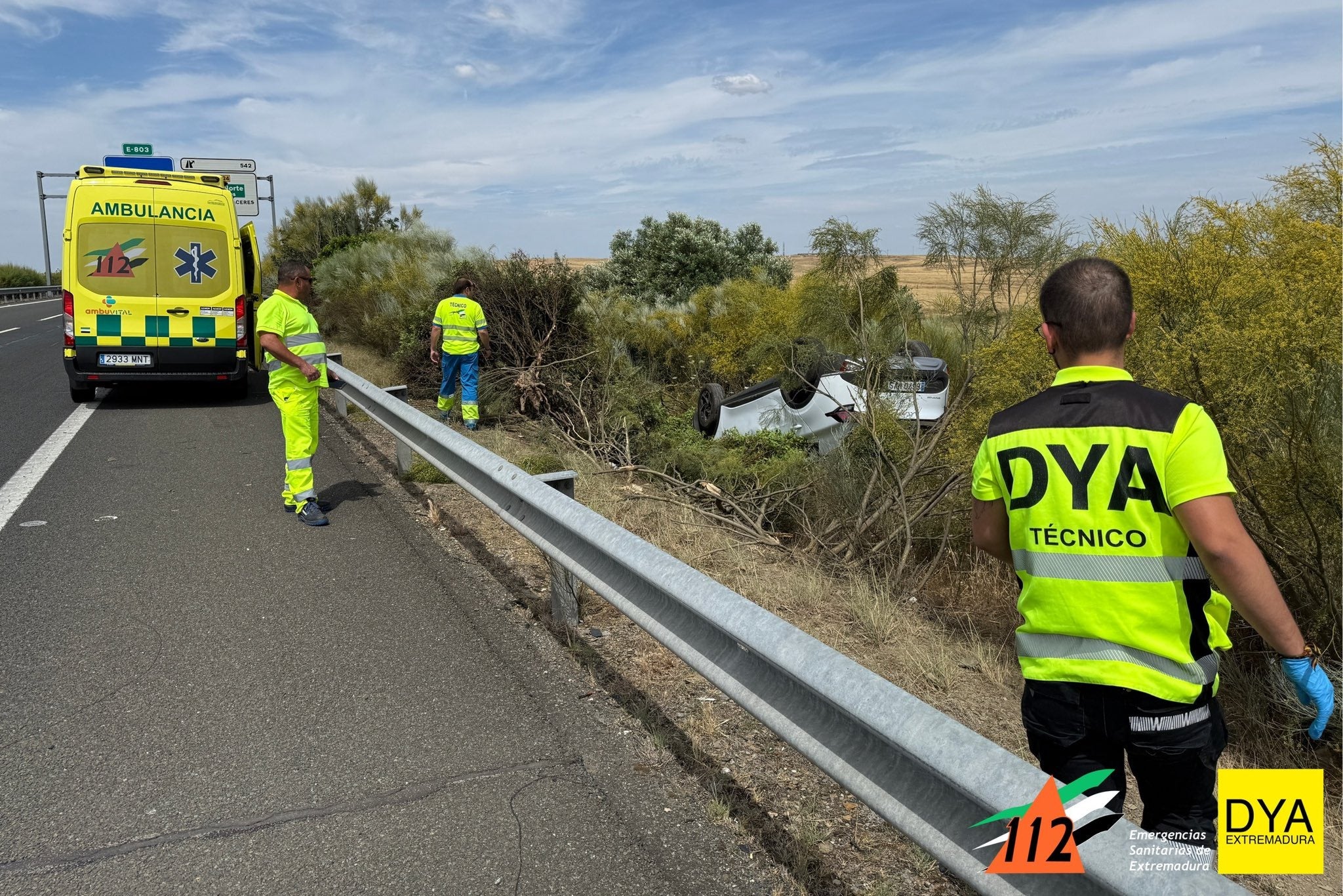 Lugar donde ha sucedido el accidente.