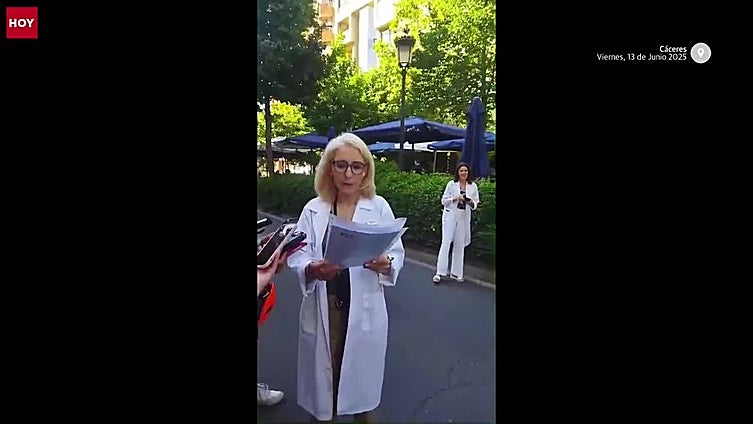 Los médicos extremeños se plantan: «Esto es vocación, no explotación»