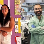 Carolina Picapiedra, de Jaraiz de la Vera, y Cándido Ortiz, de Ribera del Fresno.