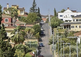 Vista de una de las calles de Las Vaguadas.