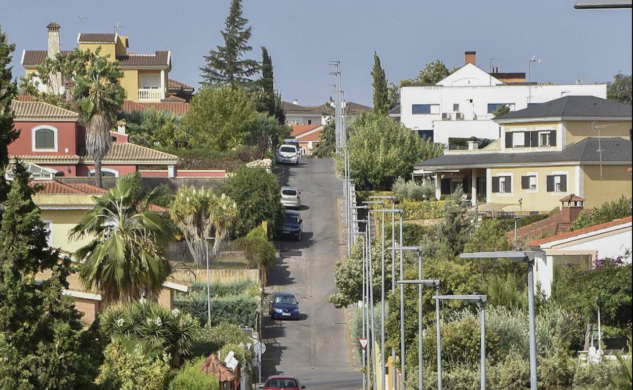 Vista de una de las calles de Las Vaguadas.