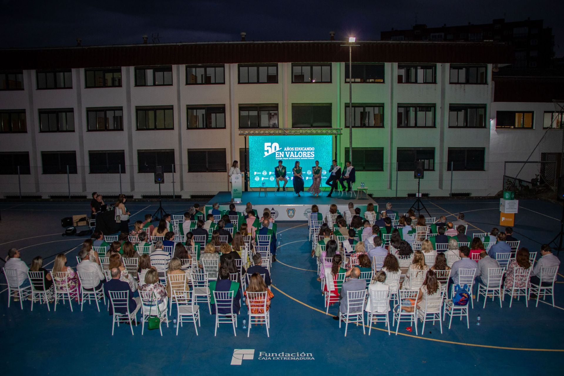 El 50 aniversario del colegio mayor Antonio Franco, en imágenes