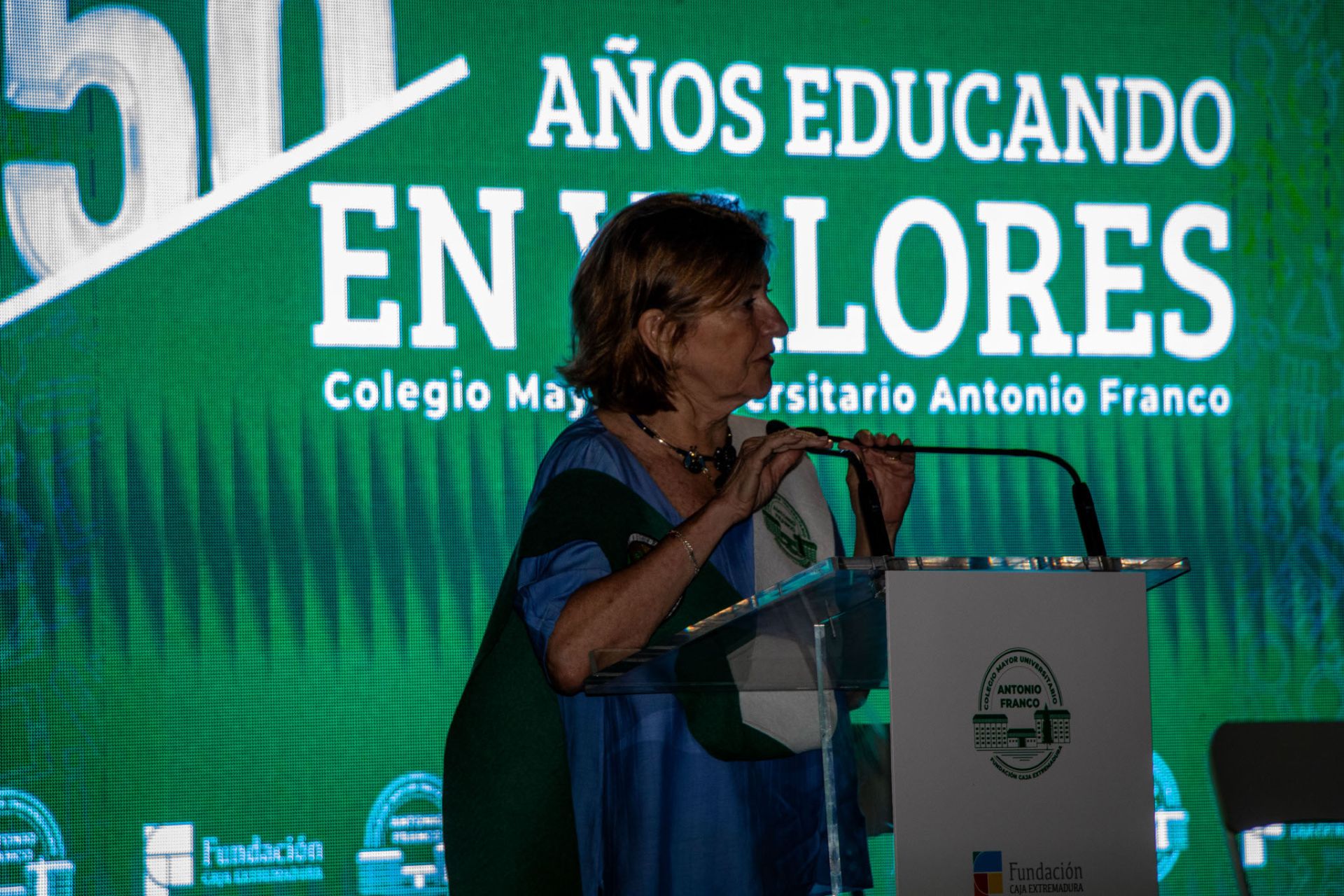 El 50 aniversario del colegio mayor Antonio Franco, en imágenes