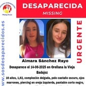 La joven desaparecida, Aimara Sánchez Rayo.