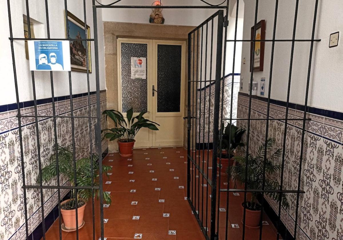 Escuela hogar que gestionan las religiosas en Alburquerque.