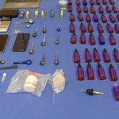 Droga incautada por la Policía Nacional.