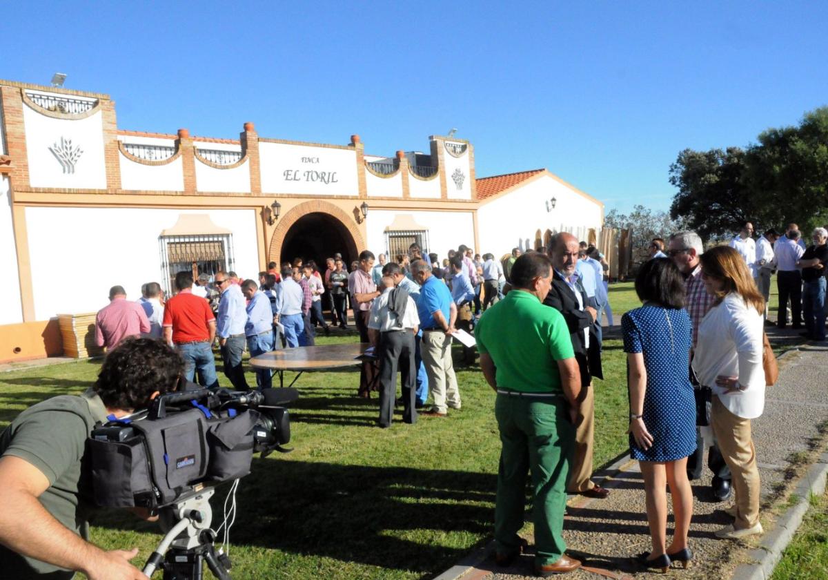 Finca El Toril de Caja Rural de Extremadura.