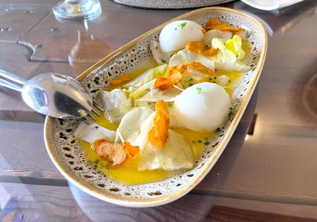 Escabeche de lubina.