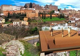 Recreación del futuro mirador en la memoria técnica del Consorcio.