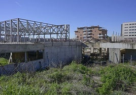 La piscina de la margen derecha.