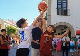3x3 en Villanueva en 2024 con la presencia de José Manuel Calderón.