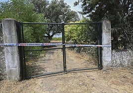La finca de Malasaradas en la que se localizó un laboratorio de drogas.