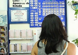 Un acertante de la Bonoloto gana más de 147.000 euros euros este viernes