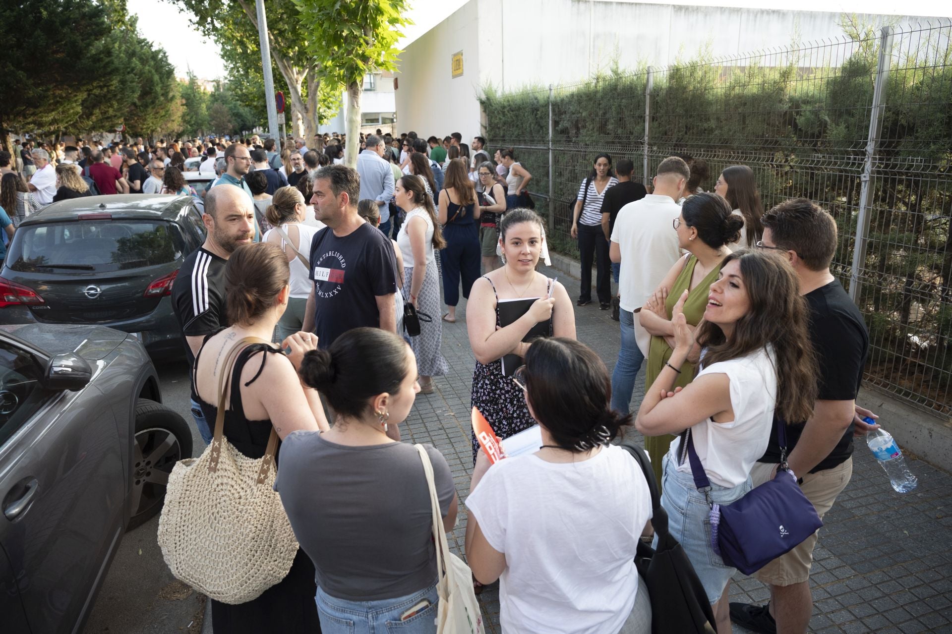 Jornada de oposiciones de Educación en Badajoz