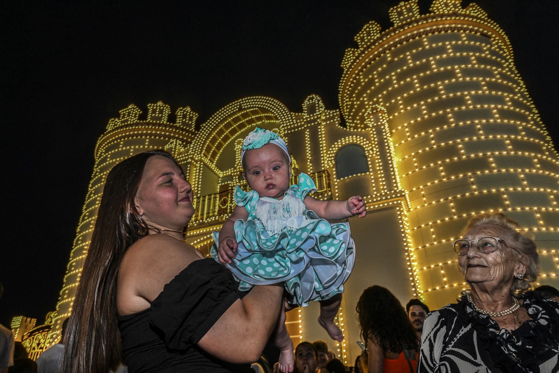 Así fue la primera noche de feria en Badajoz