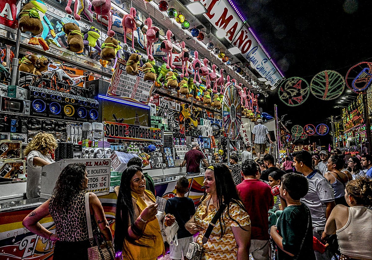Así fue la primera noche de feria en Badajoz
