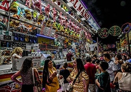 Así fue la primera noche de feria en Badajoz