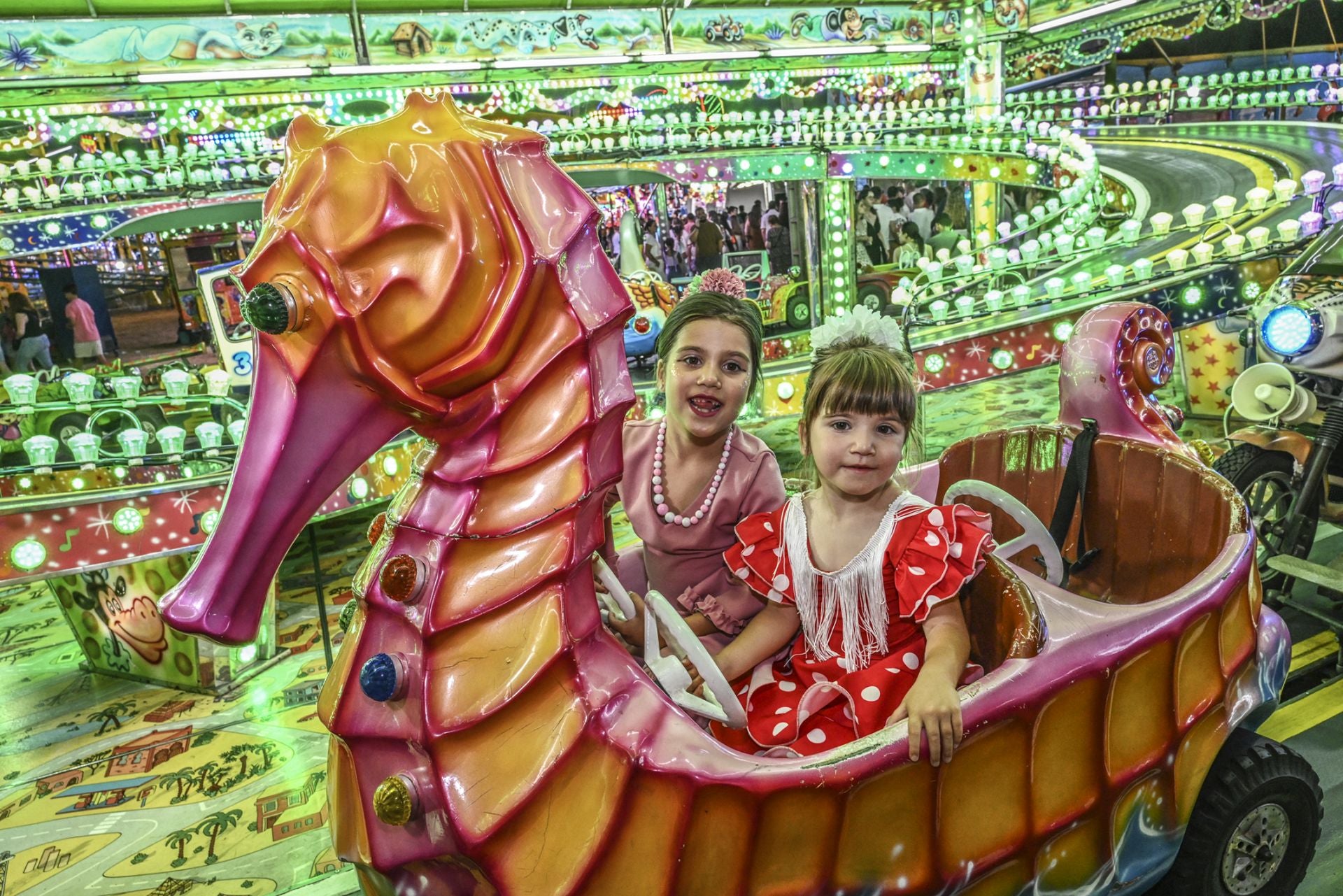 Así fue la primera noche de feria en Badajoz