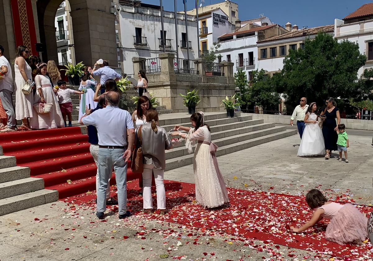 Fotos | Procesión en Cáceres por el día del Corpus
