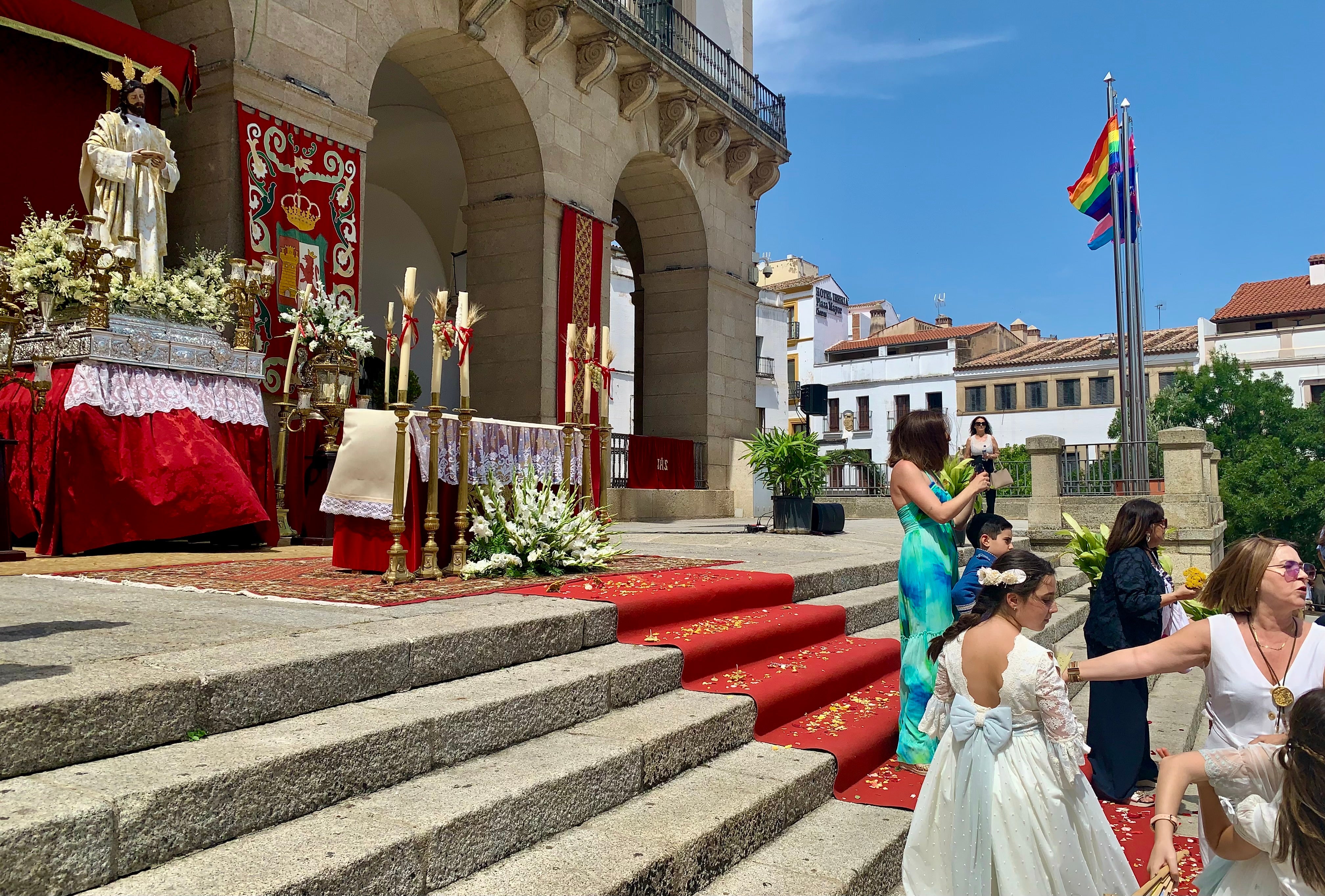 Fotos | Procesión en Cáceres por el día del Corpus