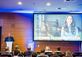 Julio César Fuster, en la jornada de ciberseguridad de Ifeme.