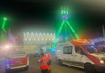 Una niña extraviada y una herida en el 'barco vikingo', entre las incidencias en la feria de Badajoz