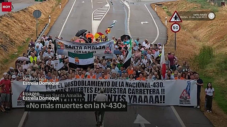 «No más muertes en la N-430»