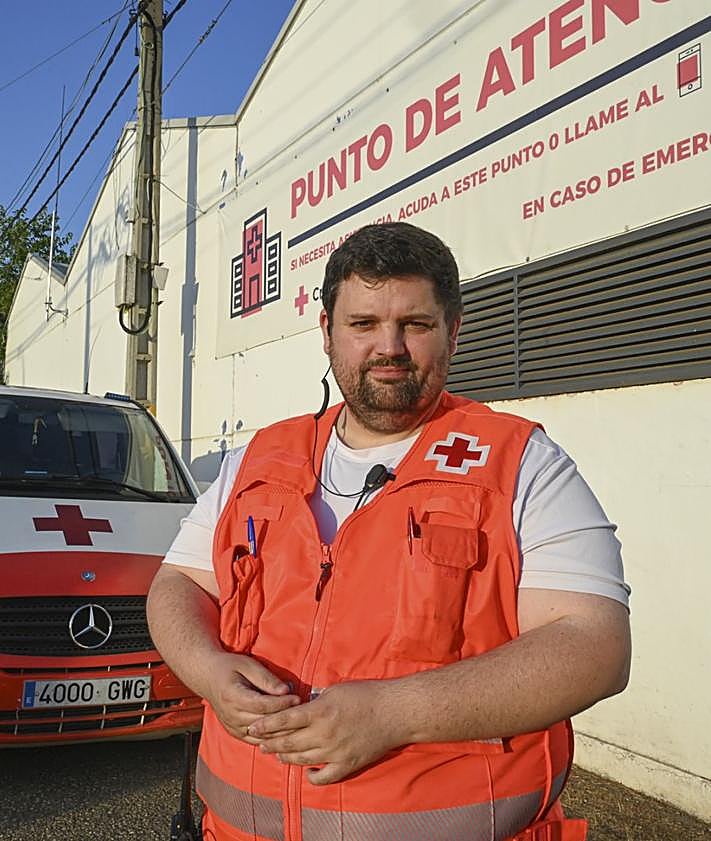 Imagen secundaria 2 - Operativo de Cruz Roja en la feria de Badajoz.