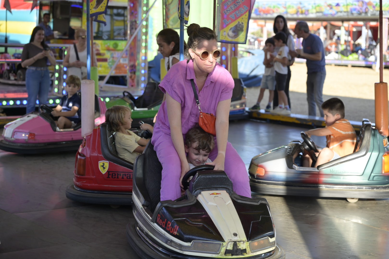 Fotos | Los pequeños disfrutan de la feria en el Día del Niño