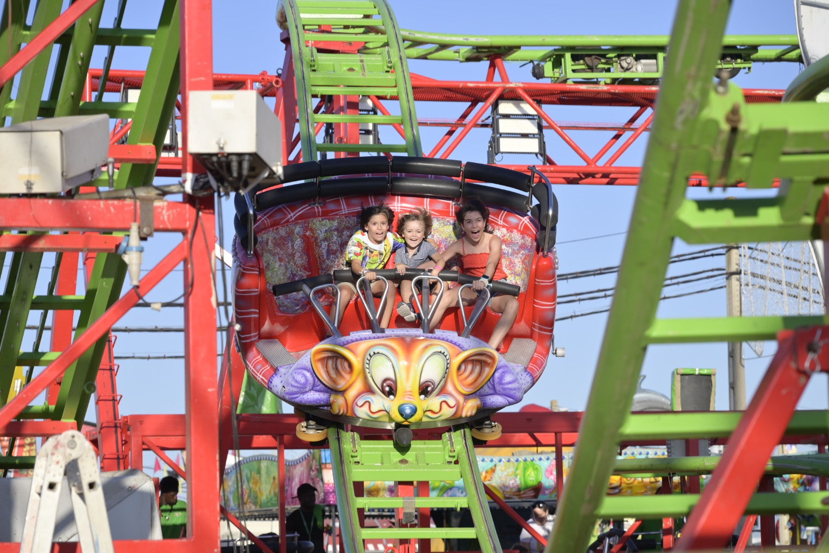 Fotos | Los pequeños disfrutan de la feria en el Día del Niño