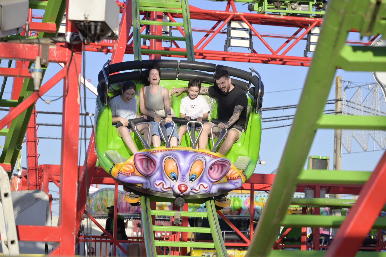 Fotos | Los pequeños disfrutan de la feria en el Día del Niño
